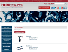 Tablet Screenshot of fasteners.oemfast.com